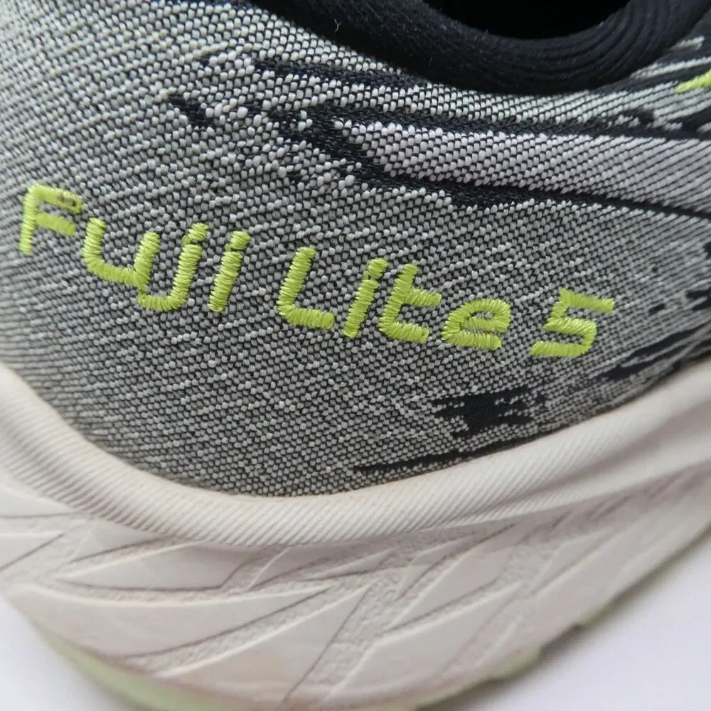Asics Fuju‎ Lite 5 Black Green Trail Running Trainers Sneakers
